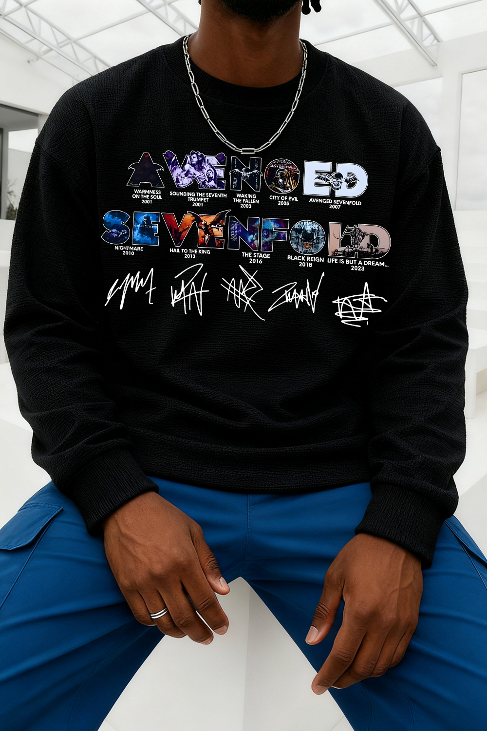 Avengedsevenfold Long-Sleeved T-Shirt