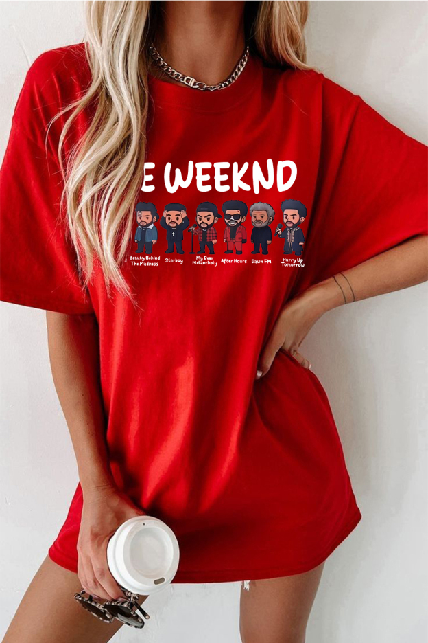 Rock The Weeknd tee and shine brighter for women