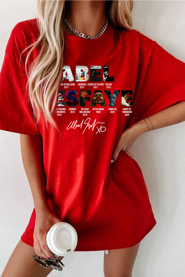 abeltesfaye Theweeknd WOMEN shirt