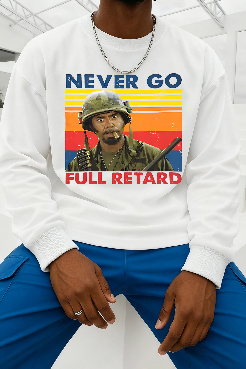 Nevergofullreterrrd Long-Sleeved T-Shirt