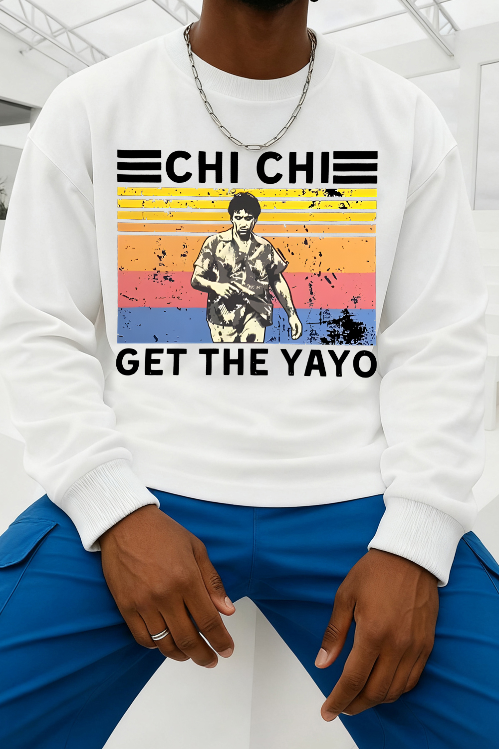 Scarface Movie Long-Sleeved Men T-Shirt