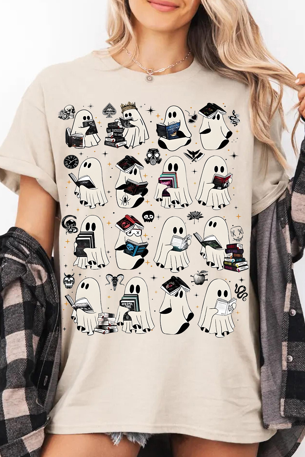 Ghost Reading Dark Romance Novels T-shirts, sweatshirts and hoodies