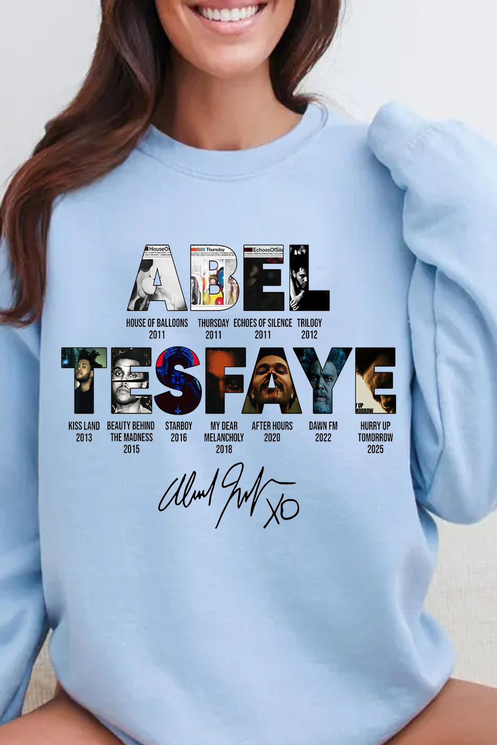 abeltesfaye Theweeknd Women Sweatshirt
