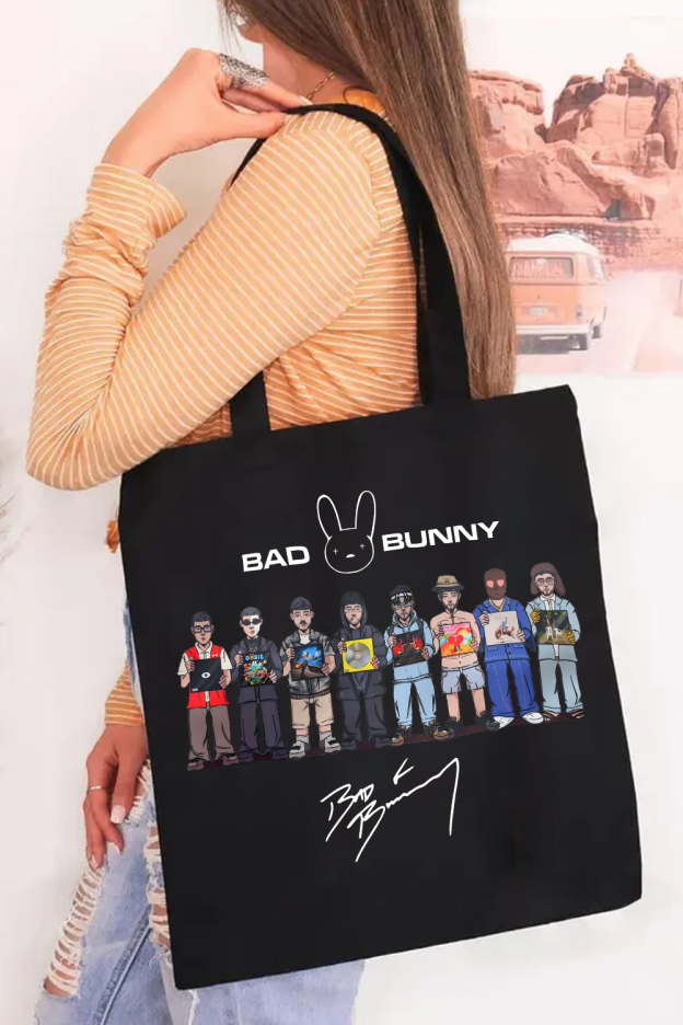 Bad Bunny DTMF Album Canvas Bag