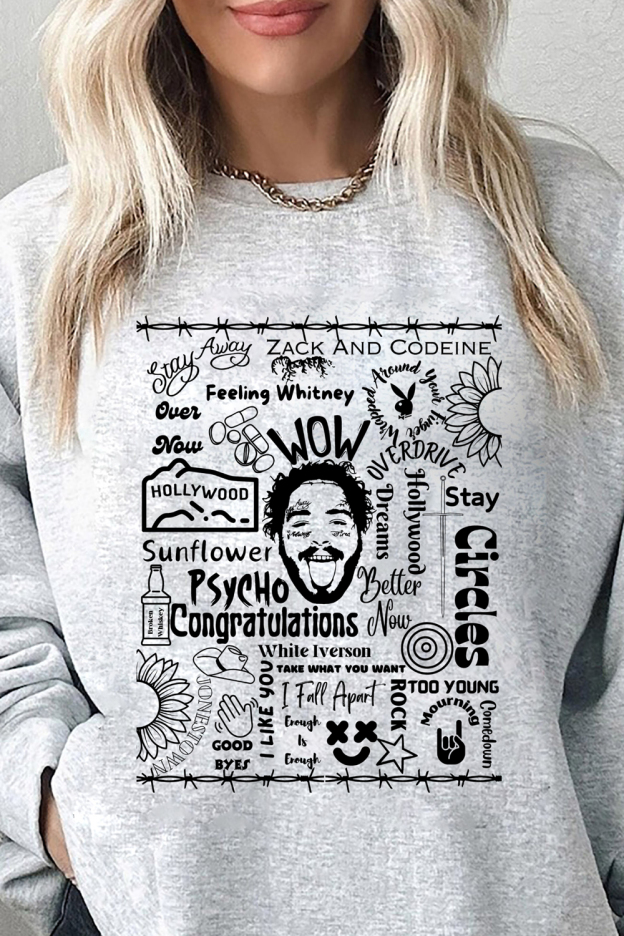 Retro Post Malone Shirt