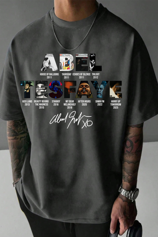 abeltesfaye Theweeknd shirt