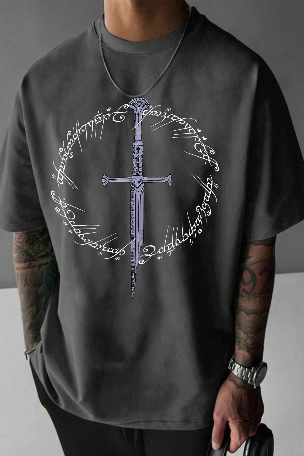 Narsil Lord Of The Rings Tee For men