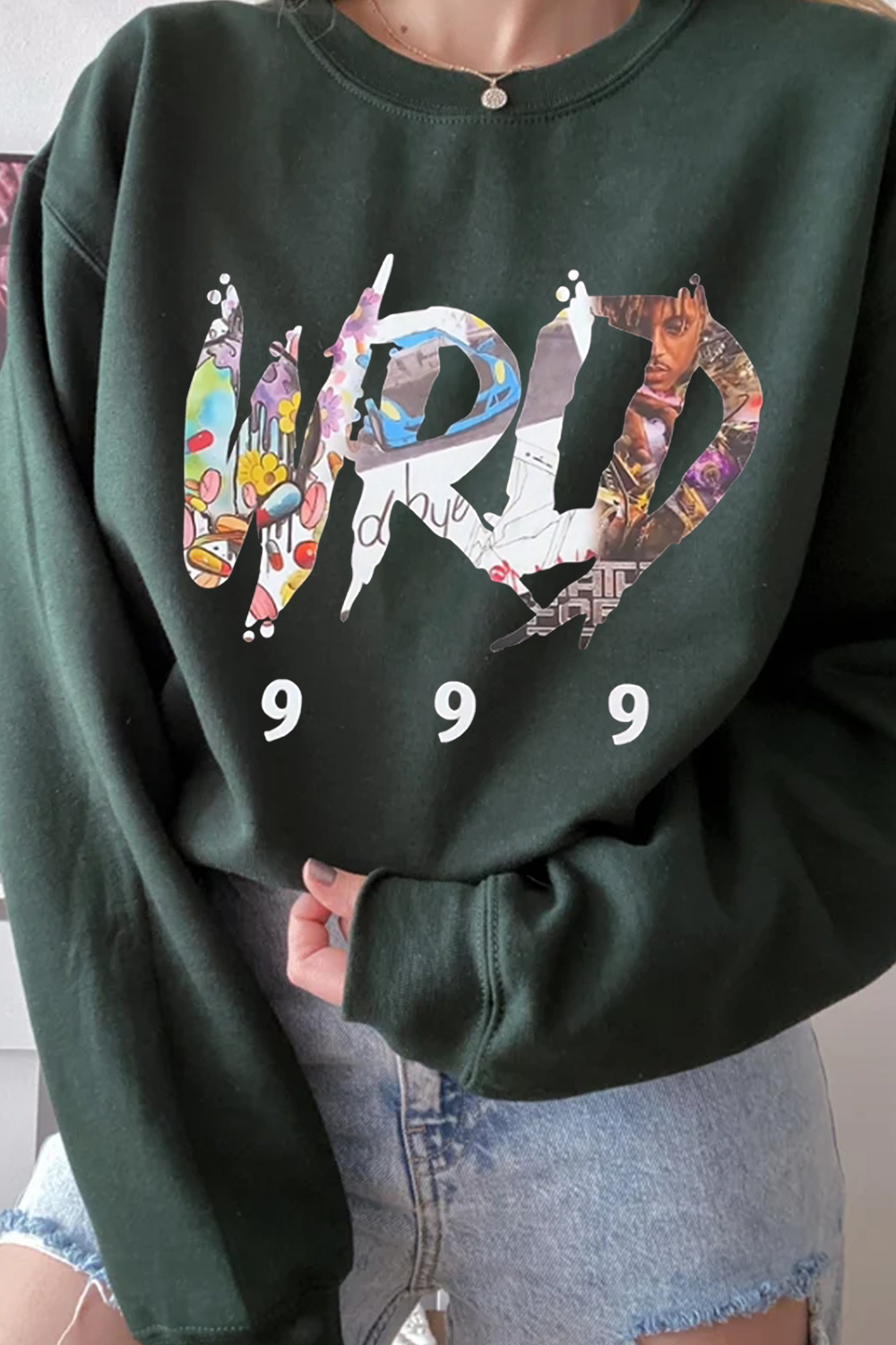 Juice Wrld Lettering Sweatshirt