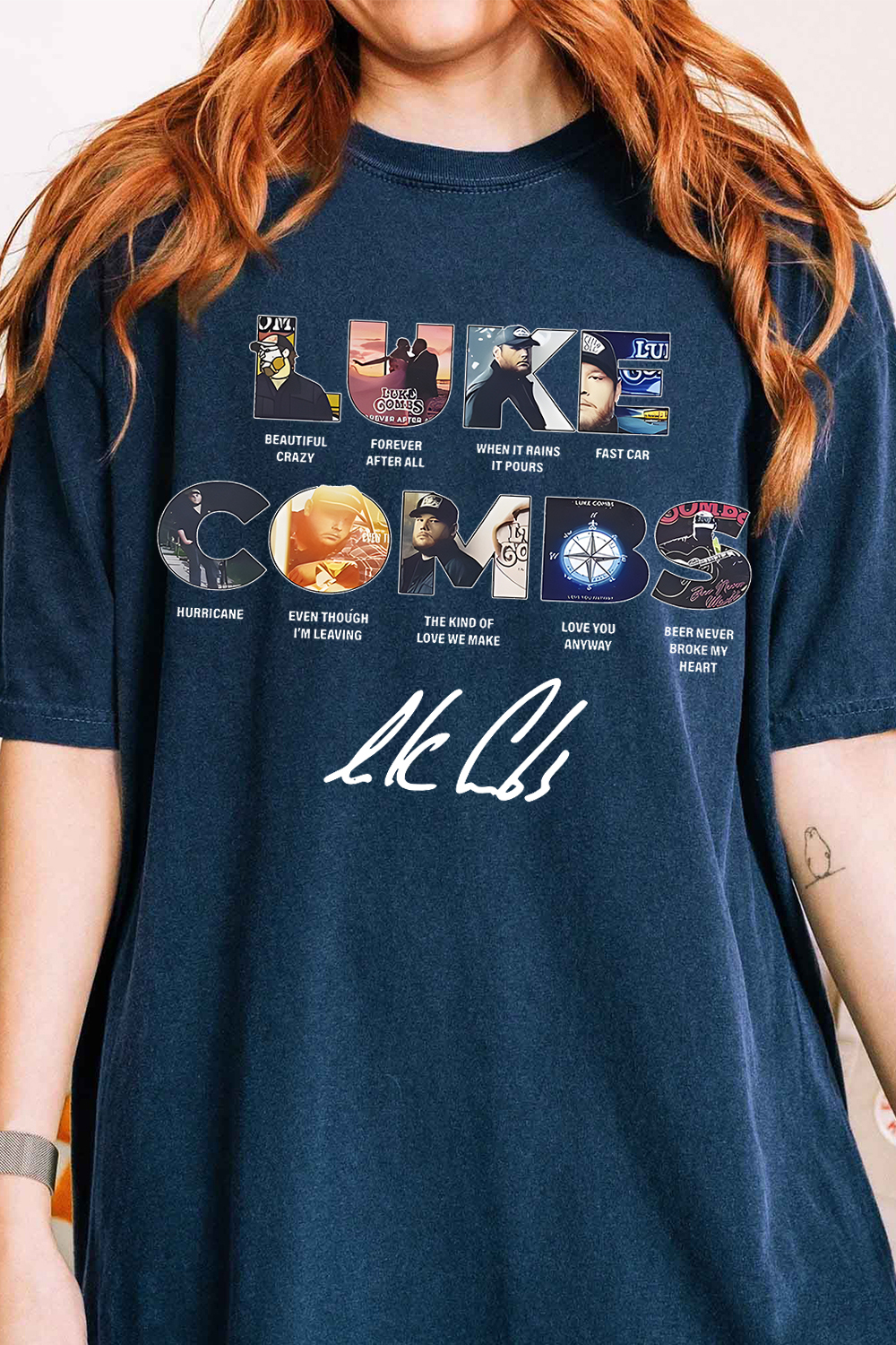 Luke Combs Tee  For Women