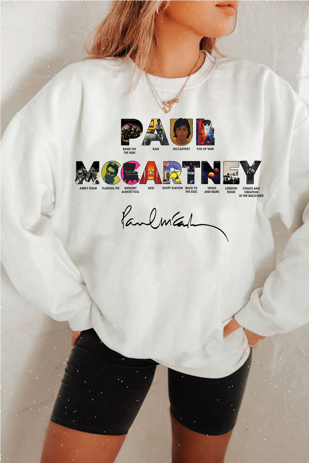 Paul Mccartney Women Sweatshirt