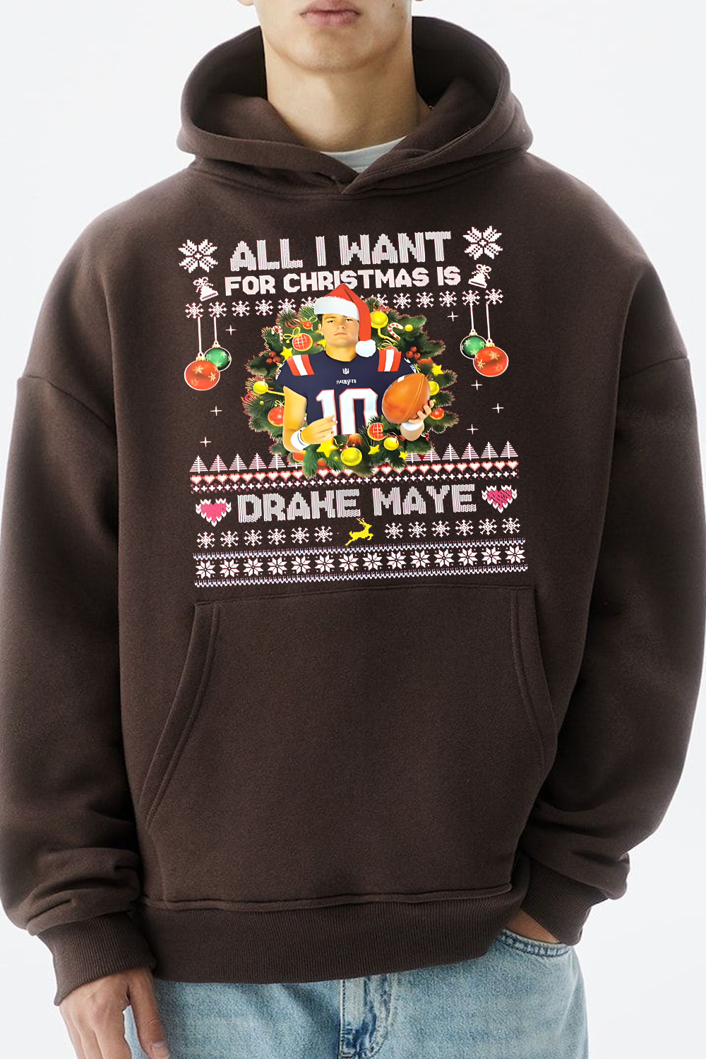 Drake Maye Hoodie