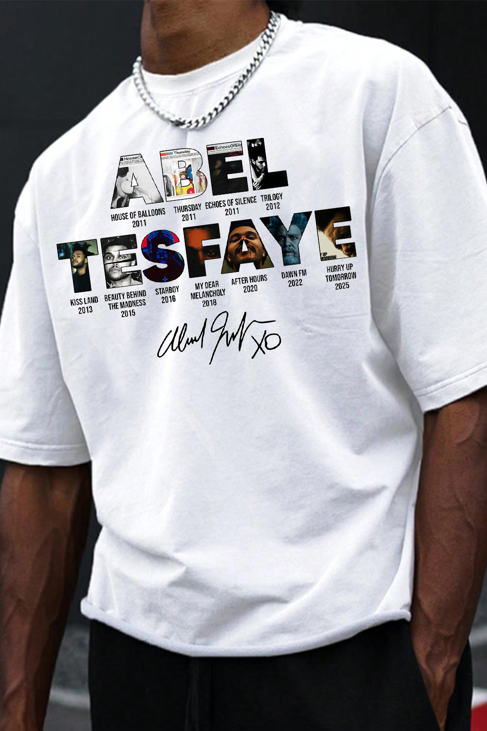 abeltesfaye Theweeknd shirt