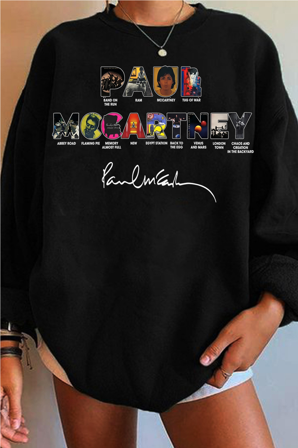 Paul Mccartney Women Sweatshirt