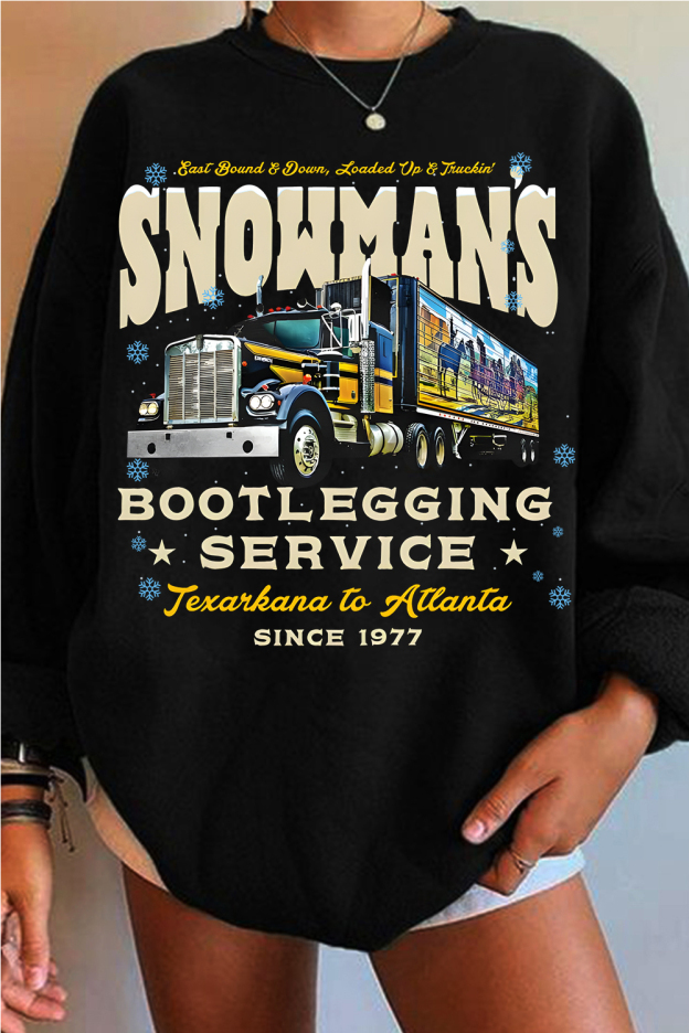 Christmas Smokey and the Bandit Women Sweatshirt