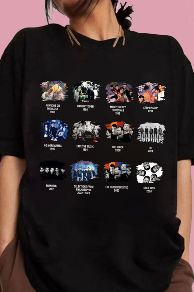 Vintage NKOTB Group Shirt