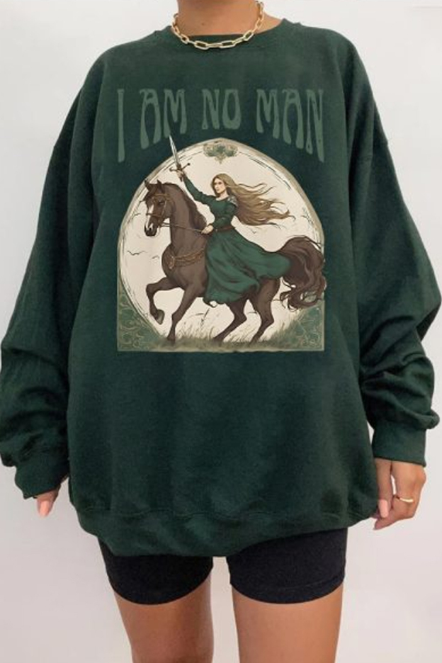 LOTR I Am No Man Shirt