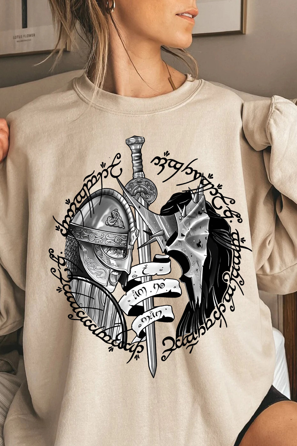 LOTR Eowyn and Witchking Middle Earth Vintage Shirt