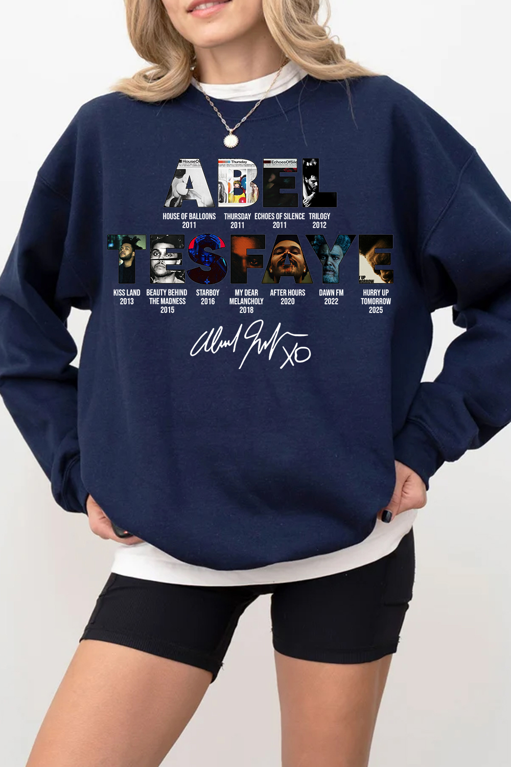abeltesfaye Theweeknd Women Sweatshirt