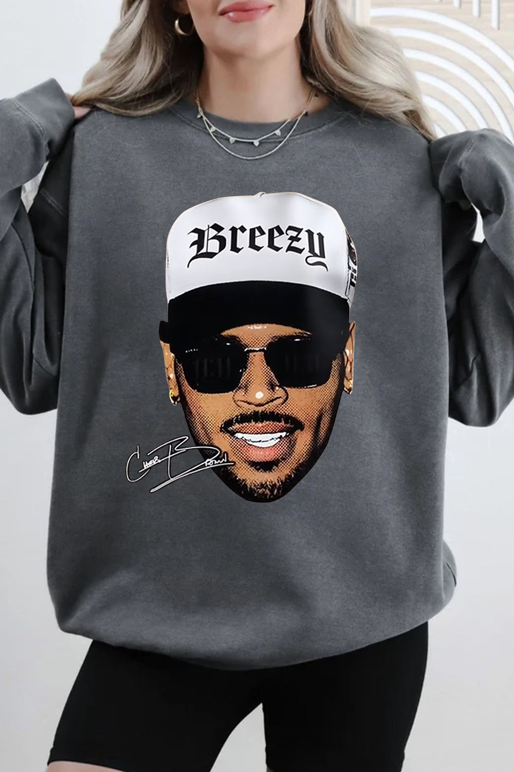 Breezy Chris Brown Merch Sweatshirt For Women