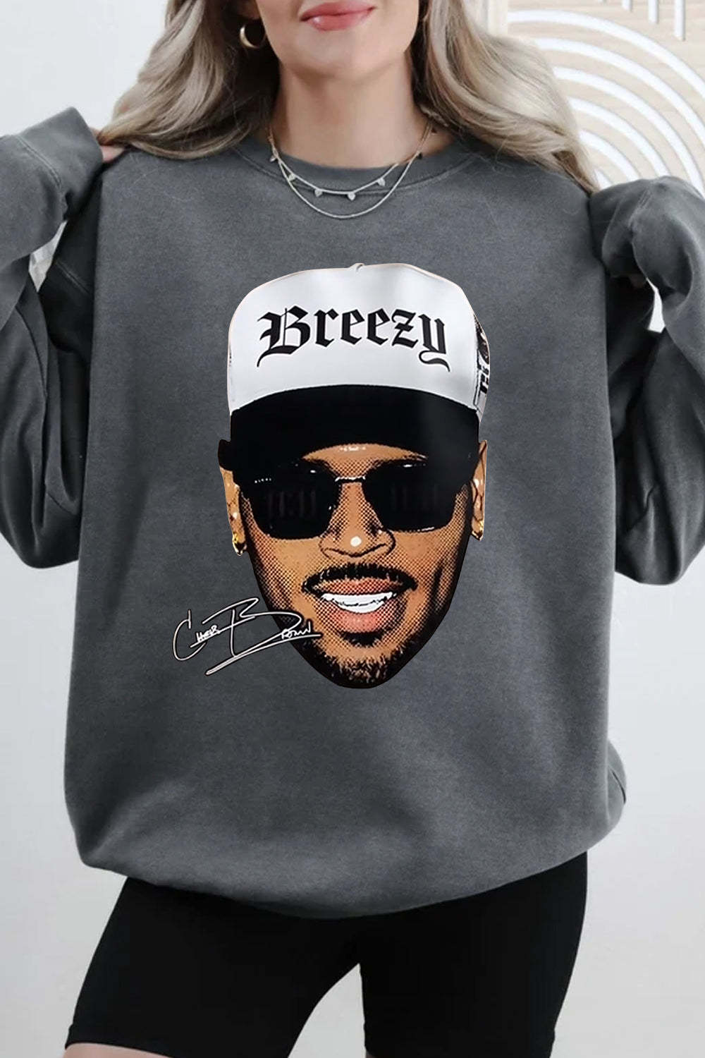 Breezy Chris Brown Merch Sweatshirt For Women