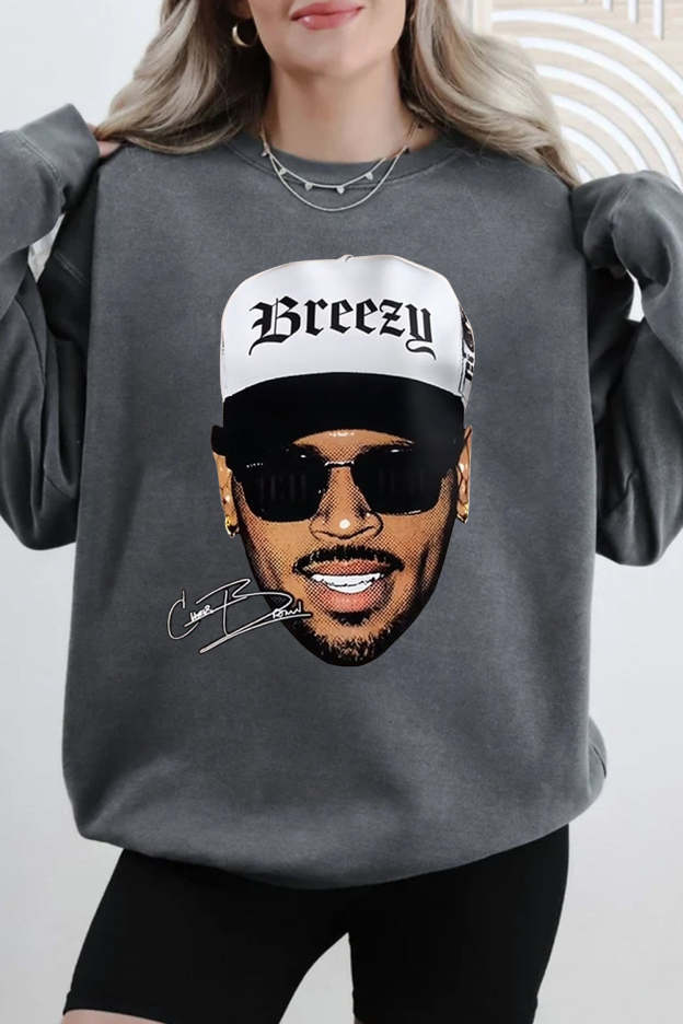 Breezy Chris Brown Merch Sweatshirt For Women