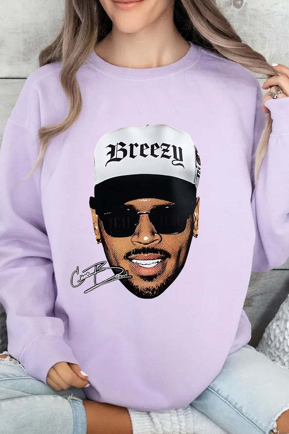 Breezy Chris Brown Merch Sweatshirt For Women