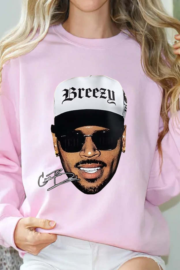 Breezy Chris Brown Merch Sweatshirt For Women