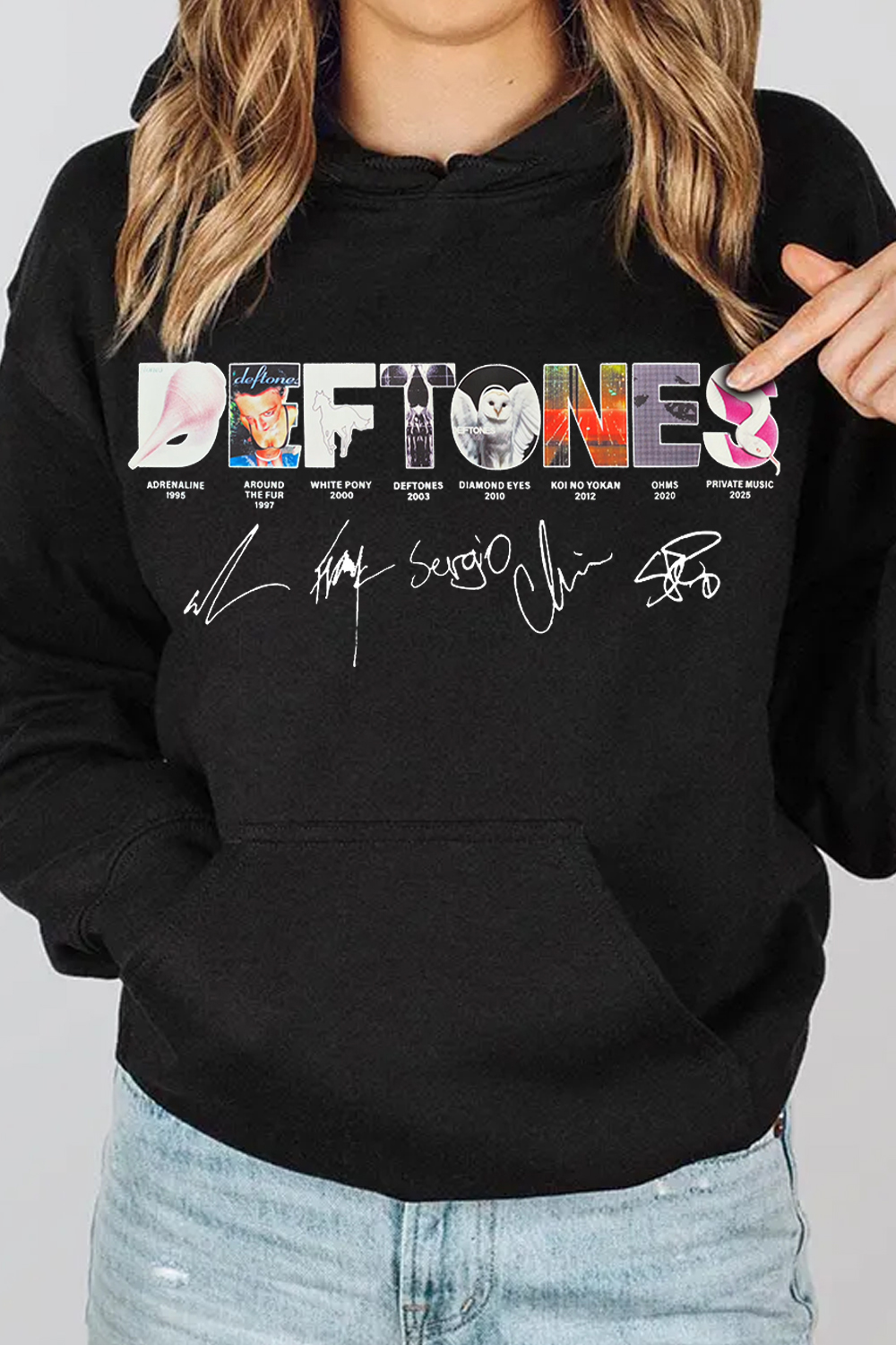 Deftones Album Hoodie For Women?