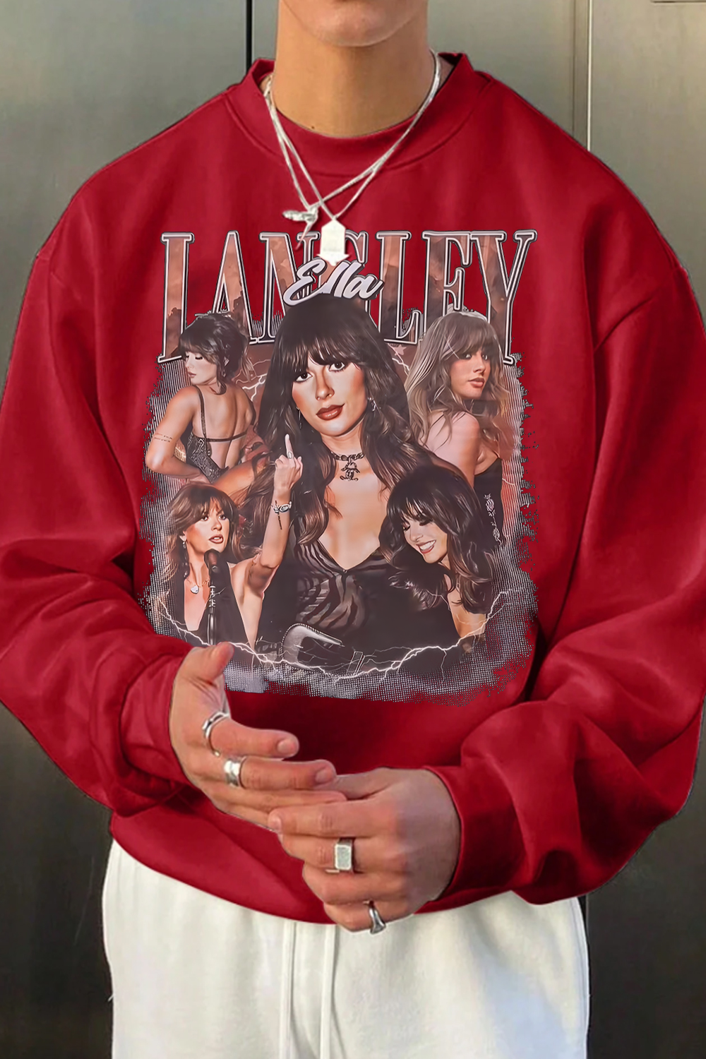 Ella Langley Printed Sweatshirt