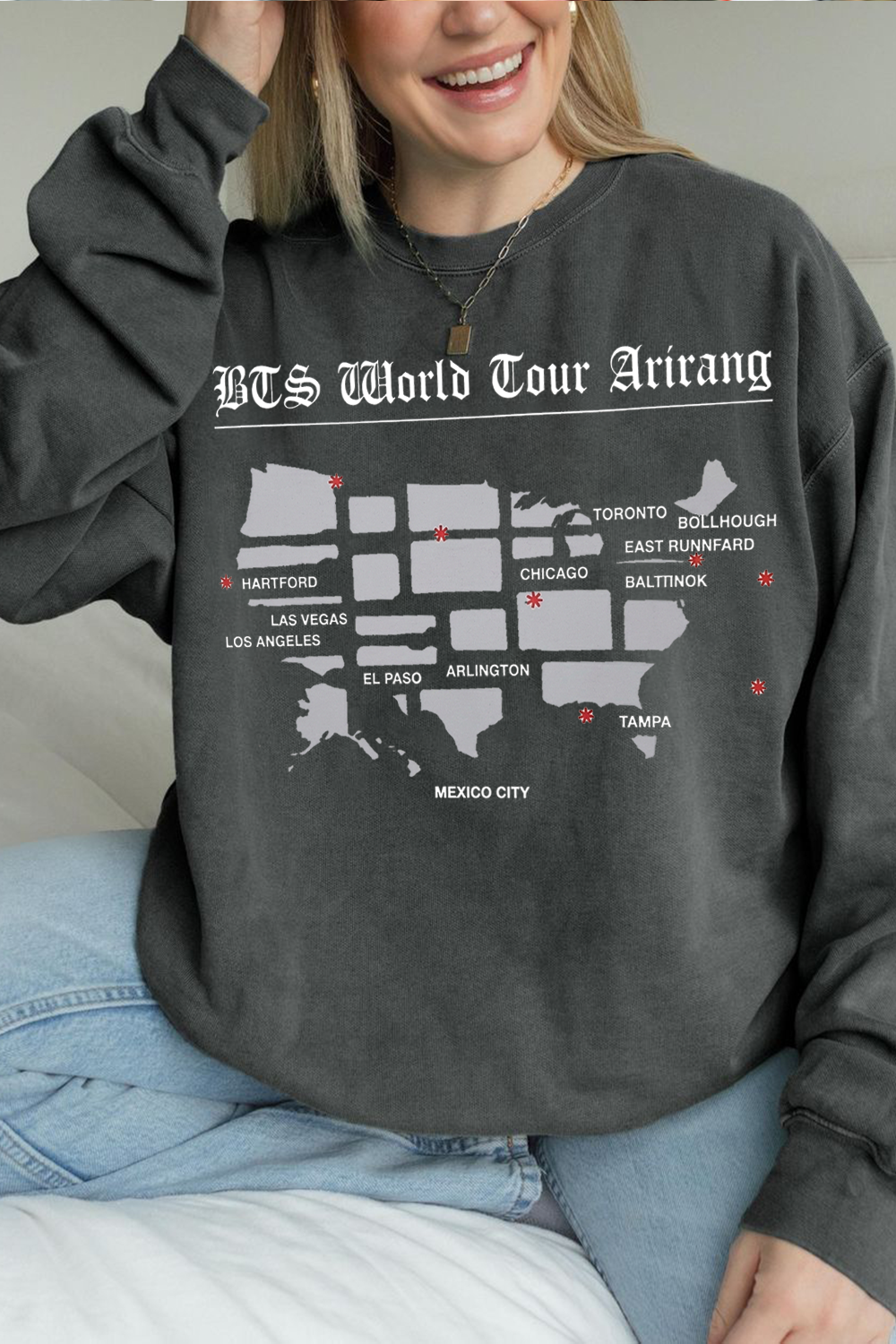 BTS Mexico City Tour Sweatshirt