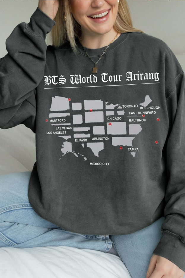 BTS Mexico City Tour Sweatshirt