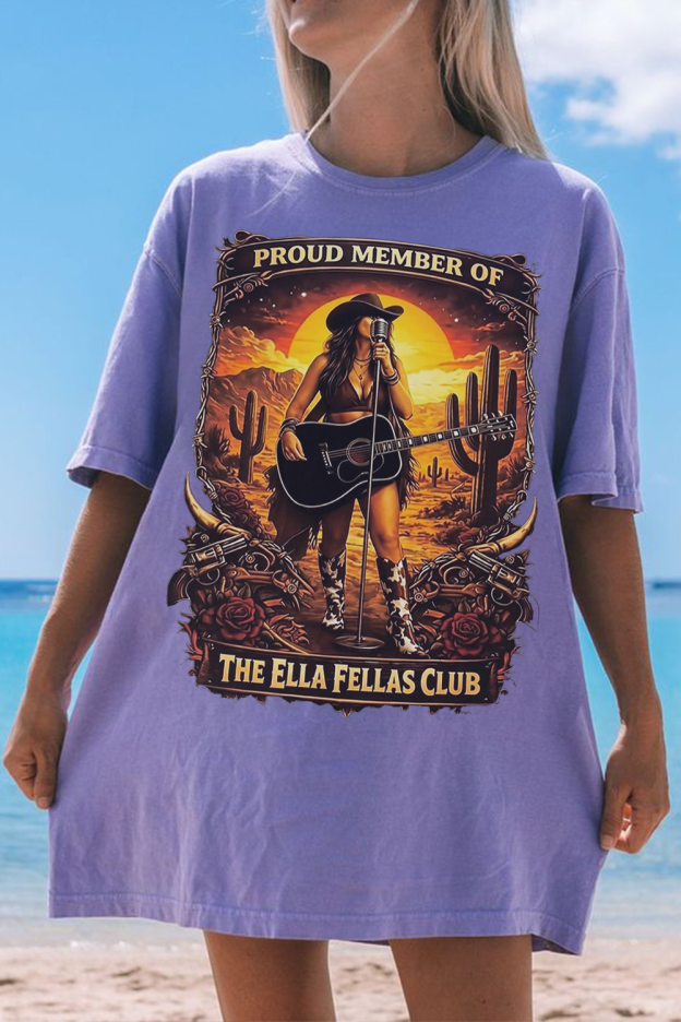 The Ella Fellas Club T-Shirt For Women