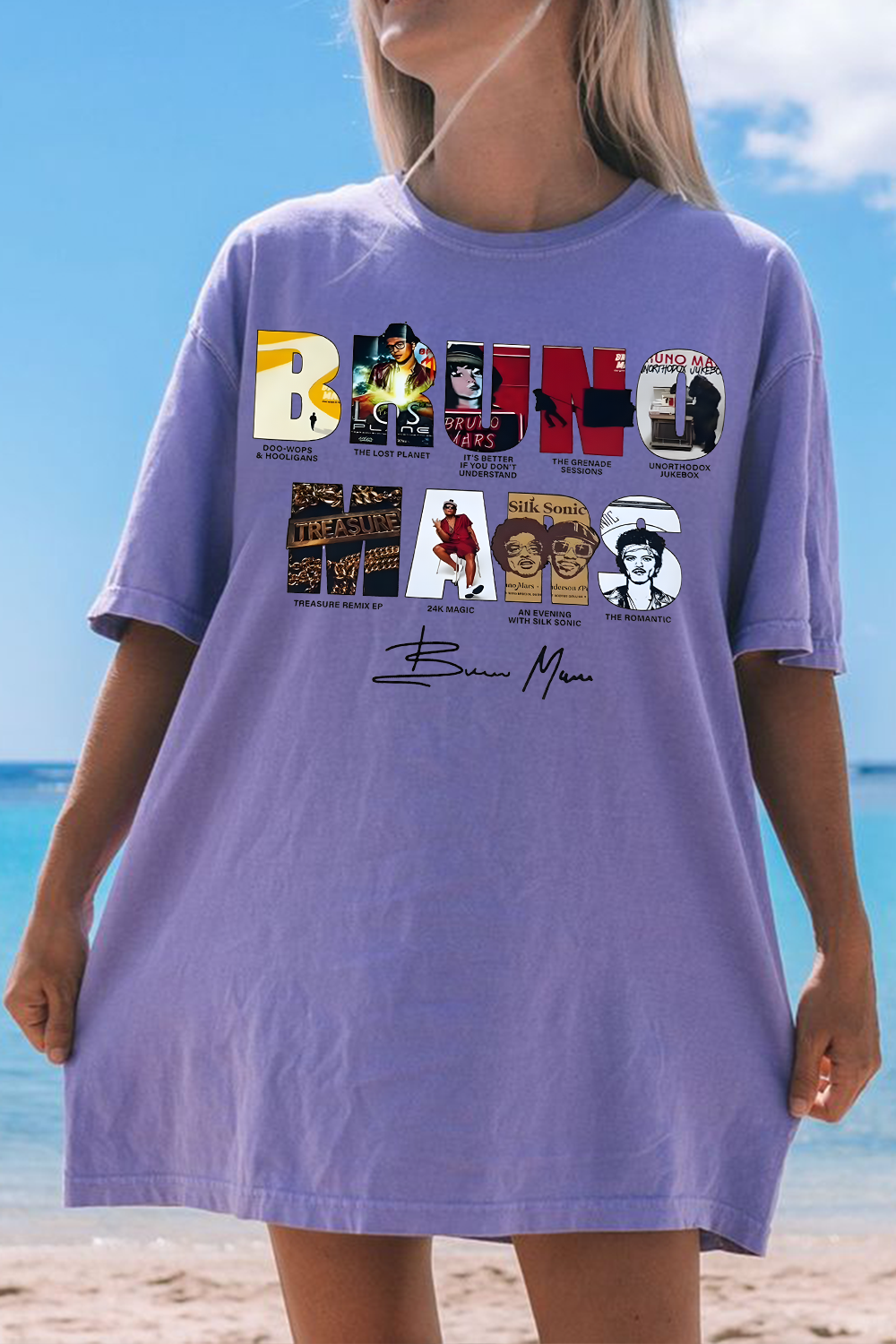 Bruno Mars New Music Loading… 🔥Tee For Women