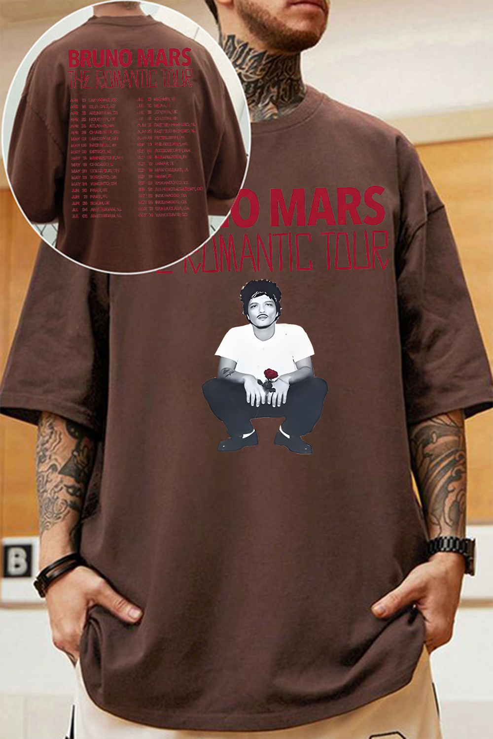 Bruno Mars Concert Tee