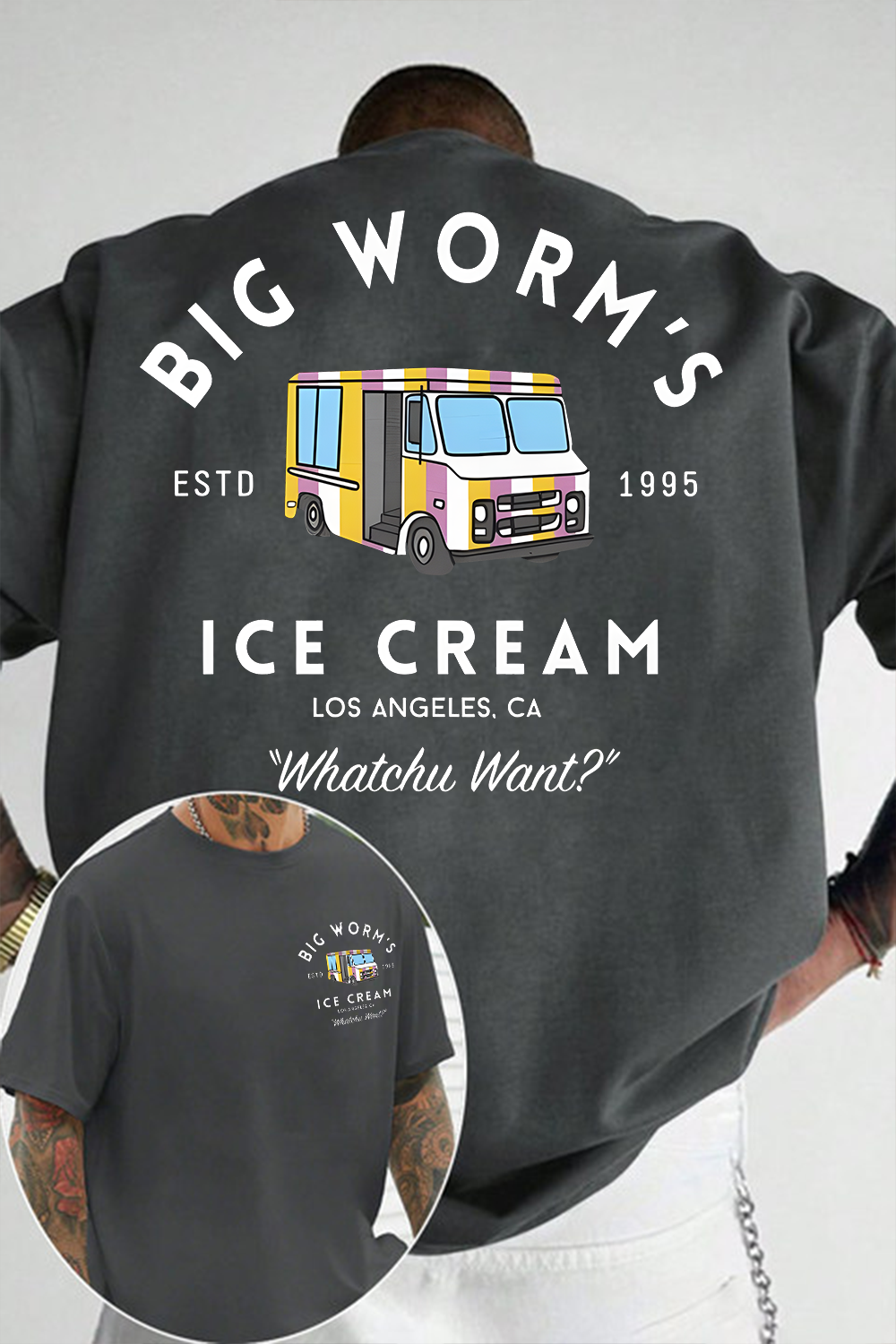 Big Worm's Ice Cream Shirt
