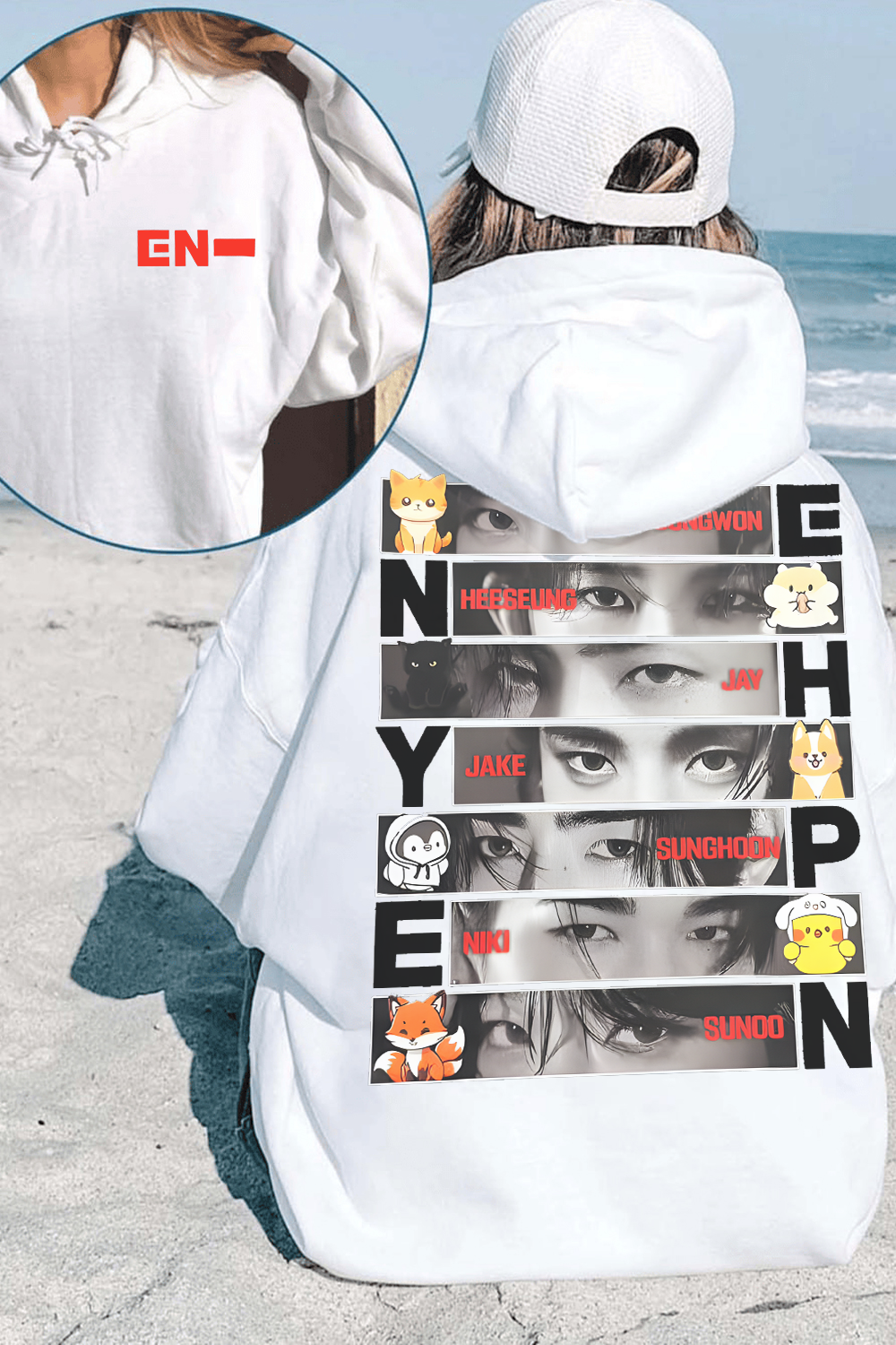Enhypen 2-Side Fans Hoodie