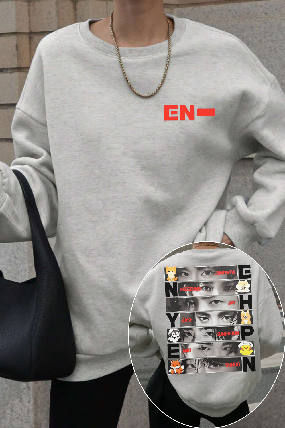 Enhypen 2-Side Fans Sweatshirt