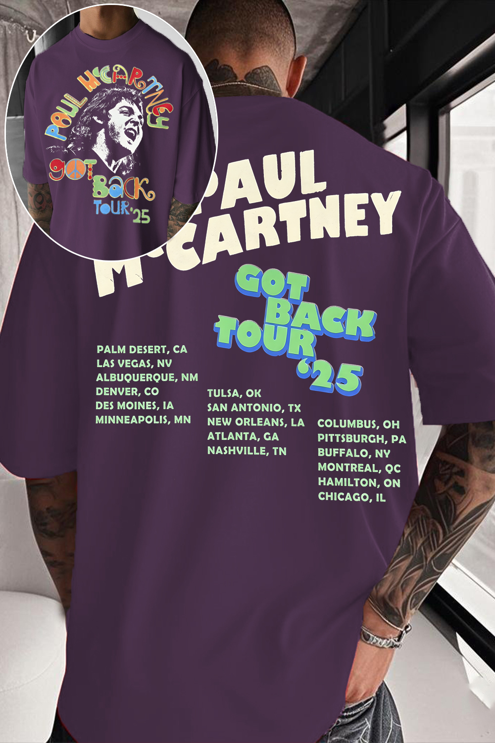 Paul McCartney Music Tee