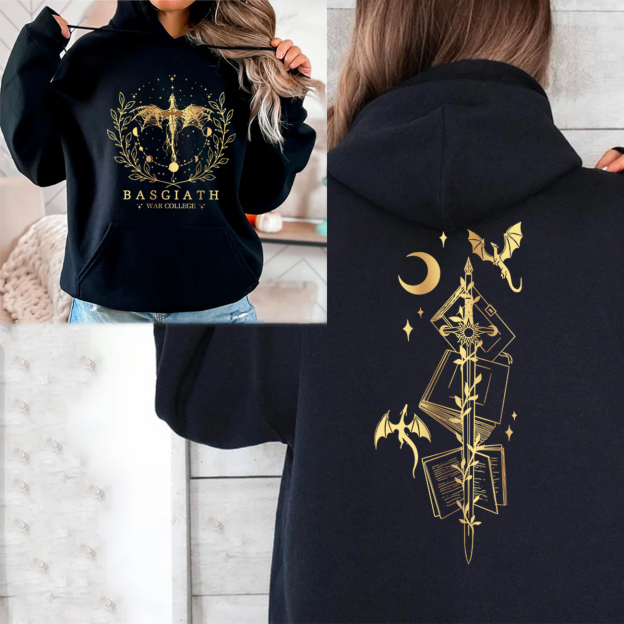 Basgiath War College Dragon 2 Sides Hoodie