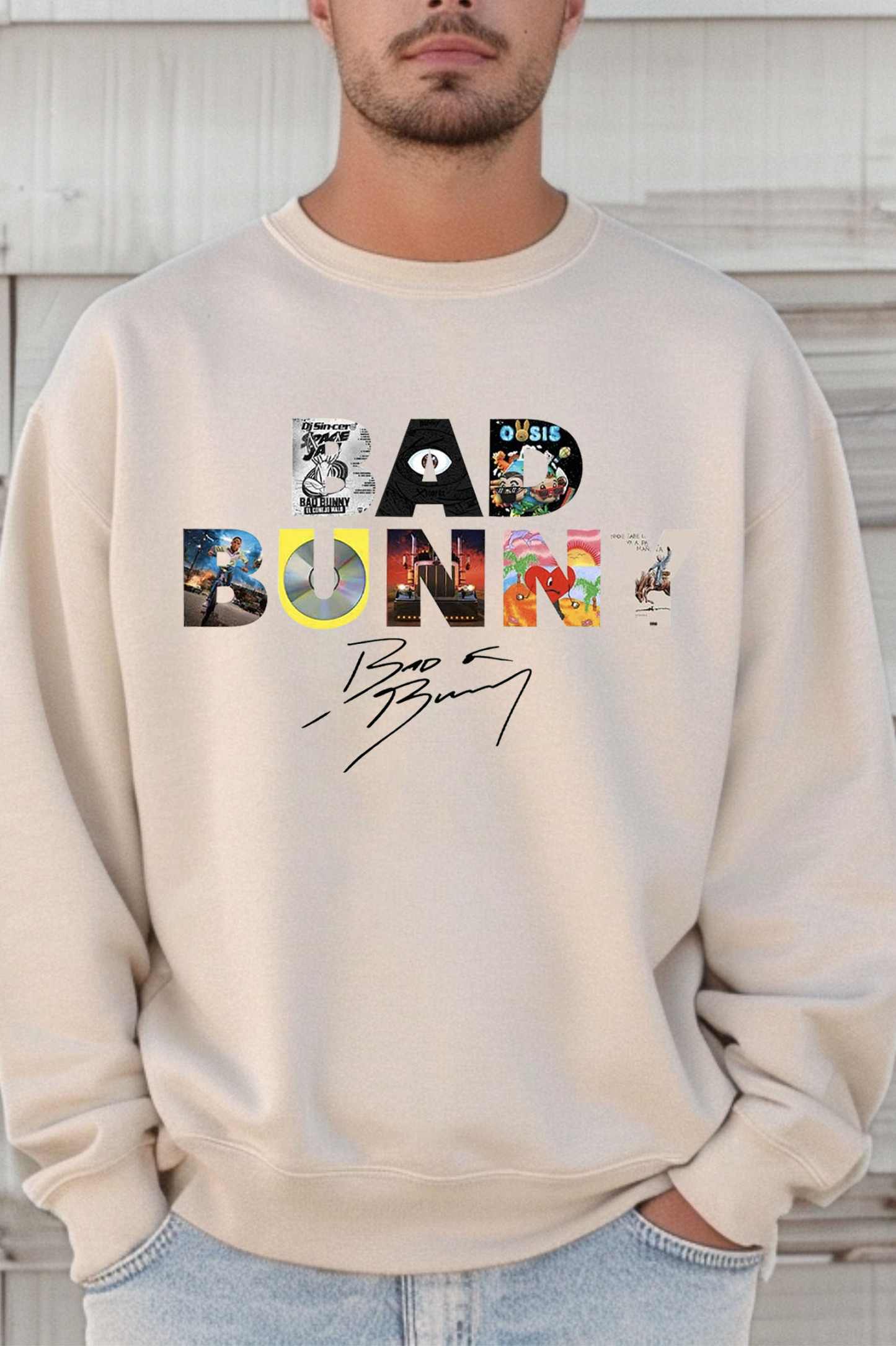 Bad Bunny Men Sweatshirt