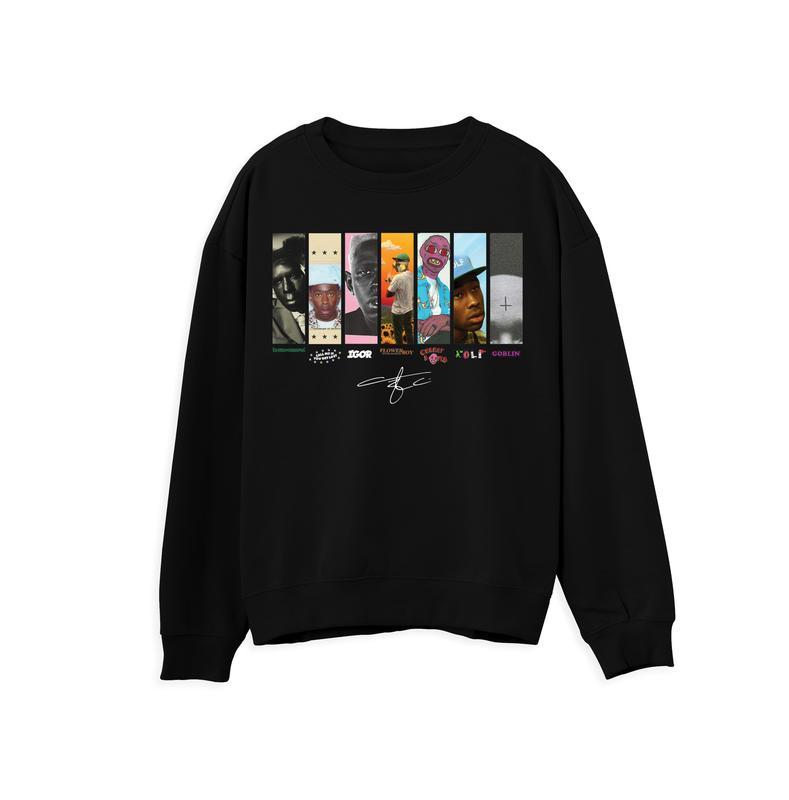 Tyler printed crew neck men's sweatshirt
