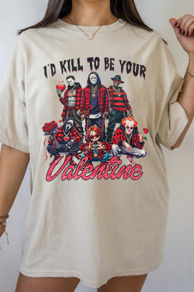 horrormovies-valentine's day T-shirt