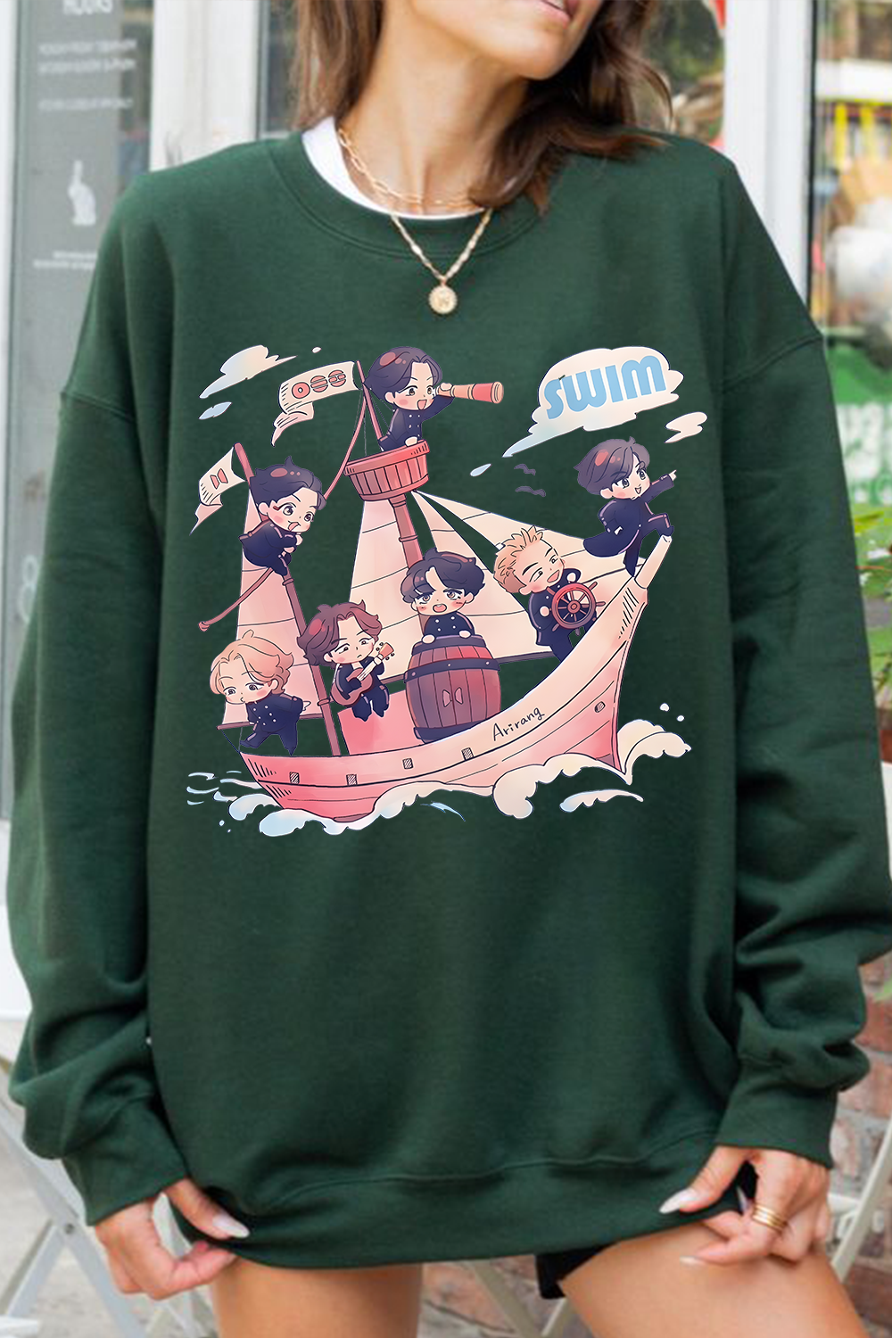 BTS Musical Voyage Sweatshirt