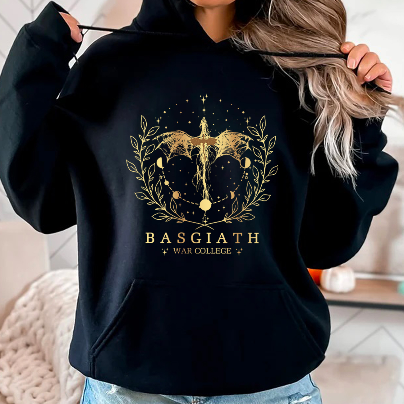 Basgiath War College Dragon 2 Sides Hoodie