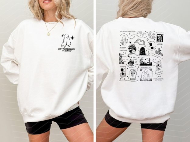 Spooky Halloween Season Song Lyrics Sweatshirt