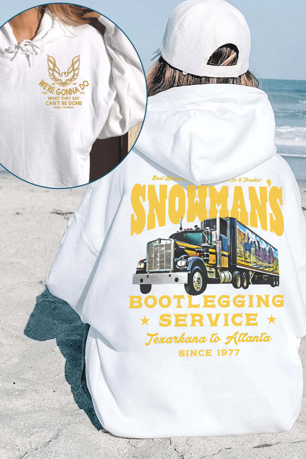 Smokey and the Bandit Movie Hoodie For Women