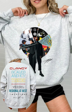 Twenty One Pilots Albums Both Side SweatShirt