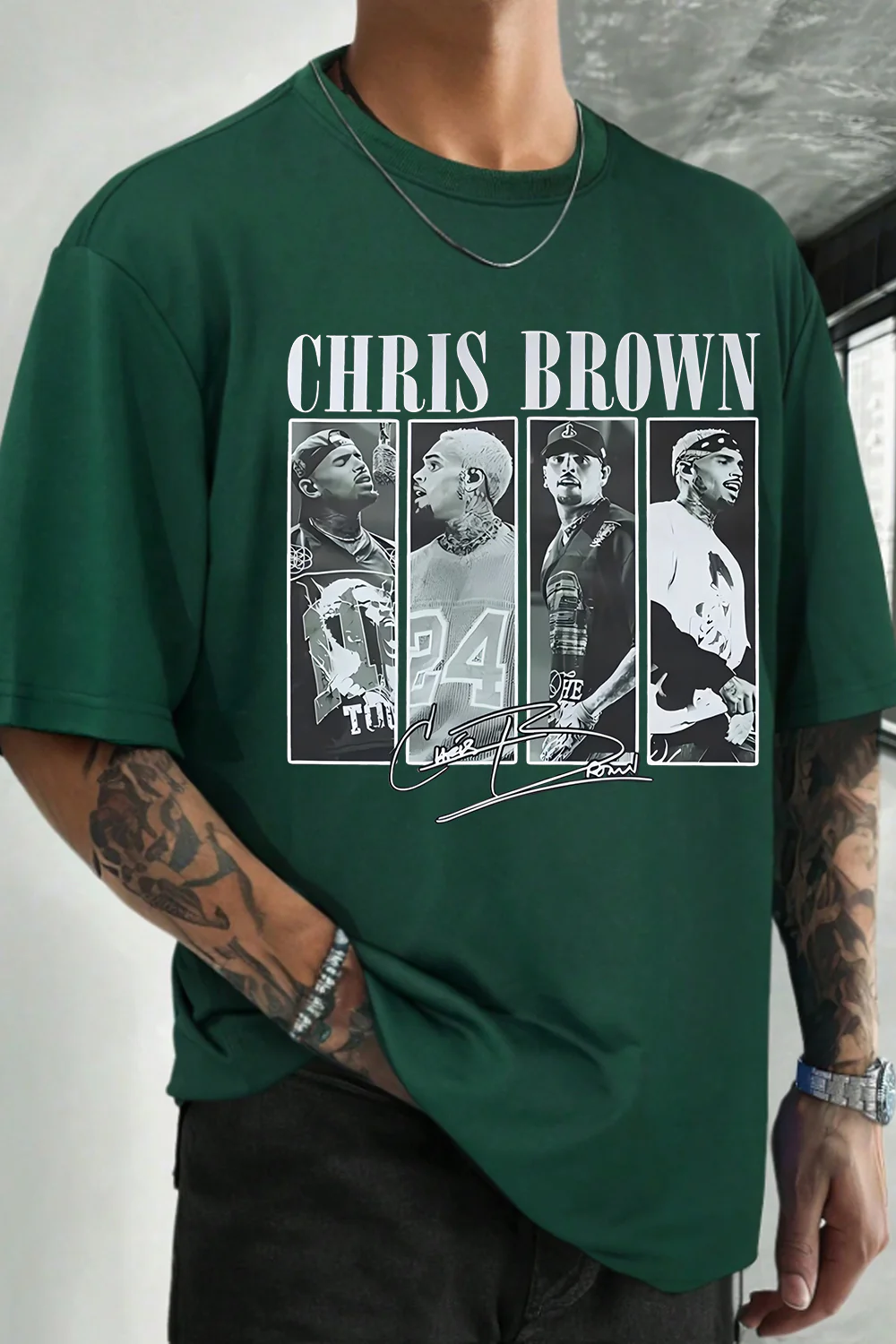 Chris Brown Concert Merch Tee For Men