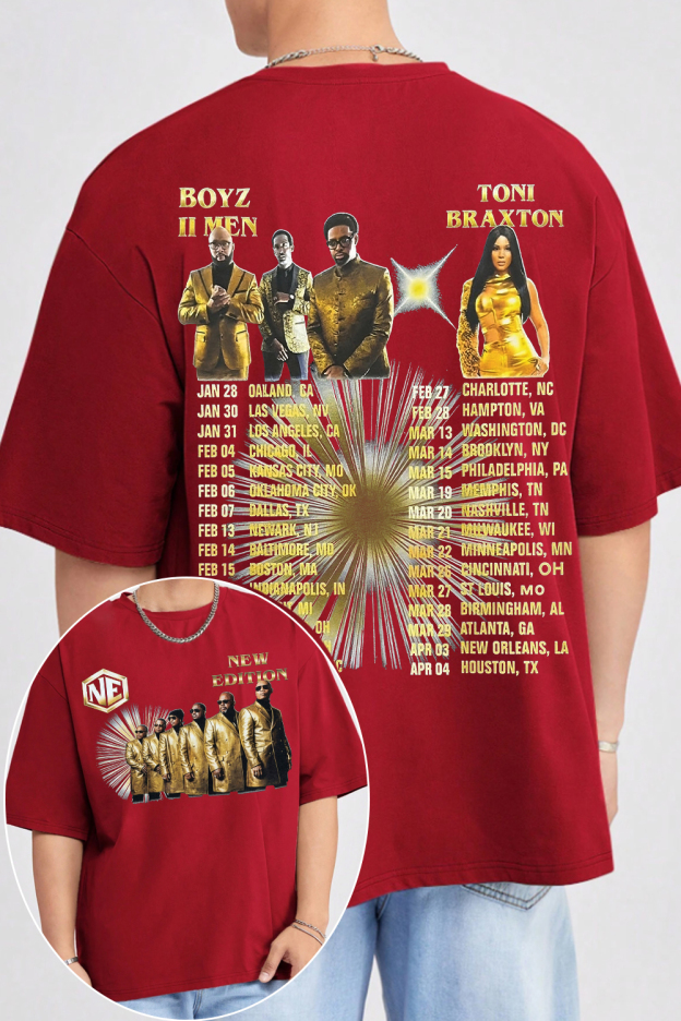 New Edition Way Tour 2026 Tee