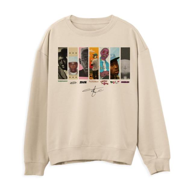Tyler printed crew neck men's sweatshirt